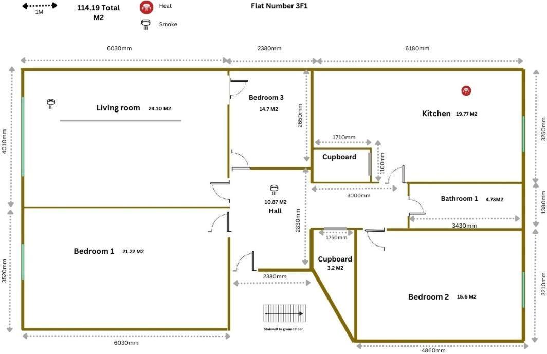 3 Bed Overlooking Meadows Park เอดินบะระ ภายนอก รูปภาพ